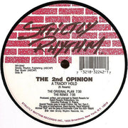 The 2nd Opinion : A Tracky Hold (12")