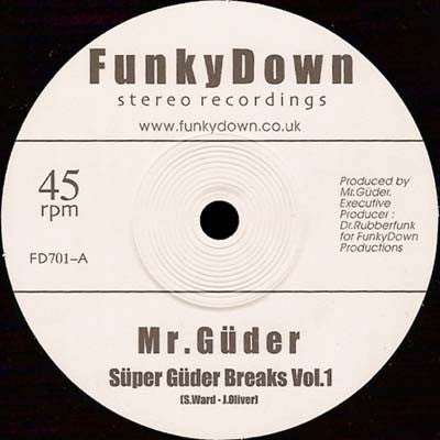 Mr. Güder : Süper Güder Breaks Vol.1 / Chameleon (7")
