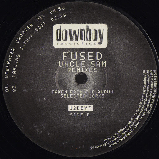 Fused : Uncle Sam (Remixes) (12")