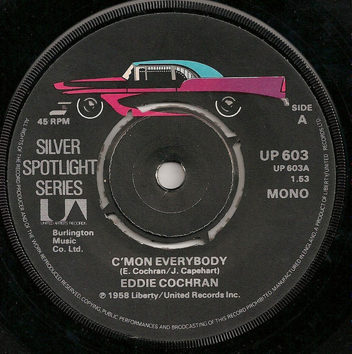 Eddie Cochran : C'mon Everybody (7", Single)