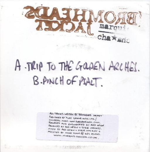 Bromheads Jacket : Trip To The Golden Arches (7", Single)
