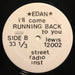 Edan : Emcees Smoke Crack Remixx / I'll Come Running Back 2 You (12")