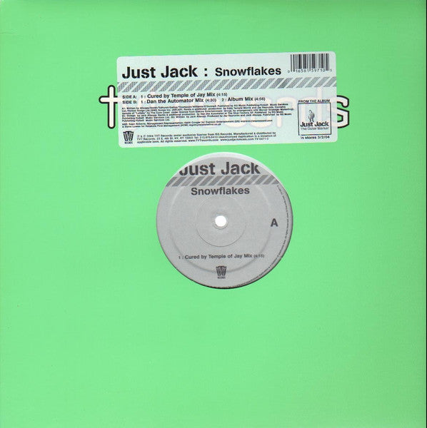 Just Jack : Snowflakes (12")