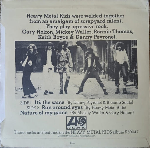 Heavy Metal Kids : It's The Same (7", Promo)