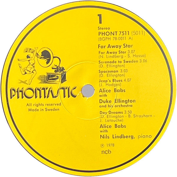 Alice Babs, Duke Ellington And His Orchestra, Nils Lindberg And Orchestra* : Far Away Star (LP)