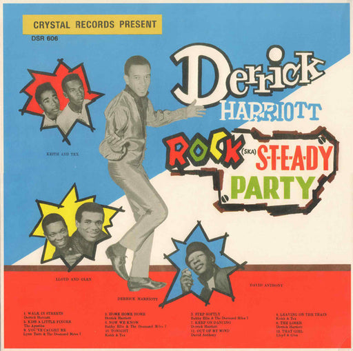 Derrick Harriott : Rock Steady Party (LP, Comp, RE)