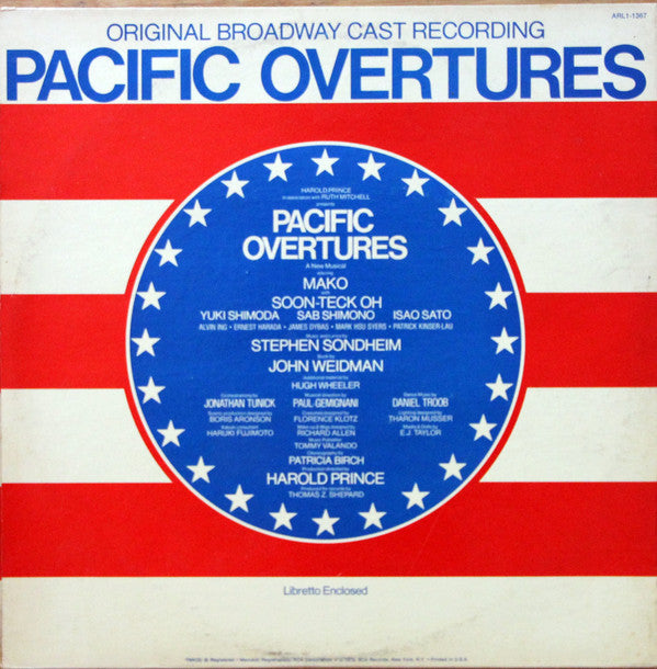 Stephen Sondheim : Pacific Overtures (LP)