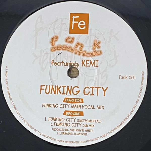 Funk Essentials (2) : Funking City (12")