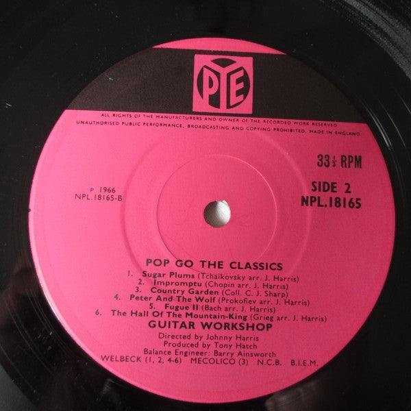 Guitar Workshop : Pop Go The Classics (LP, Mono)