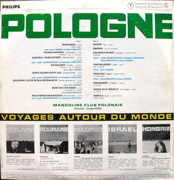 Mandoline Club Polonais* : Pologne (LP)