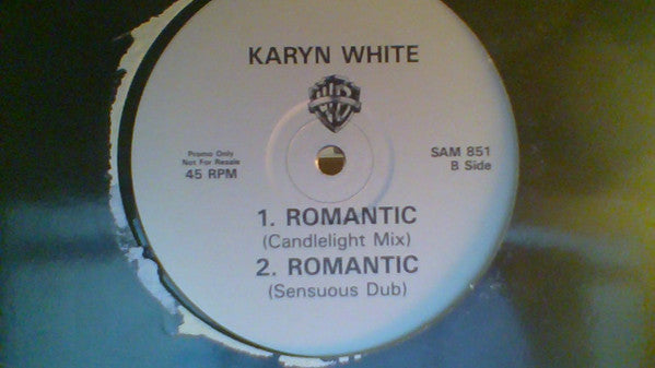 Karyn White : Romantic (12", Promo)