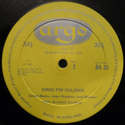 Mary Rowland, Pat Shaw*, James Blades, Joan Rimmer : Songs For Children (LP, Mono)