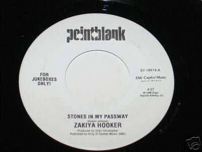 Zakiya Hooker : Stones In My Passway (7", Jukebox)