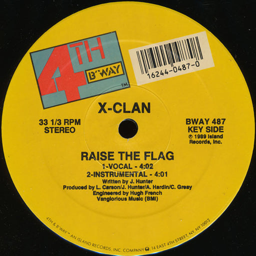 X-Clan : Heed The Word Of The Brother / Raise The Flag (12")