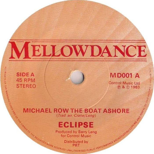 Eclipse (95) : Michael Row The Boat Ashore (7", Single)