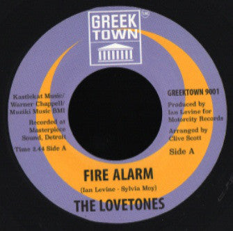 The Love-Tones : Fire Alarm / On The Other Side (7")