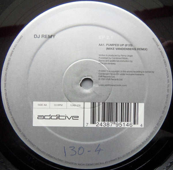 DJ Remy : EP 2.1 (12", EP)