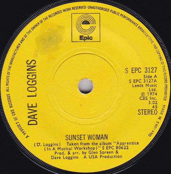 Dave Loggins : Sunset Woman  (7")
