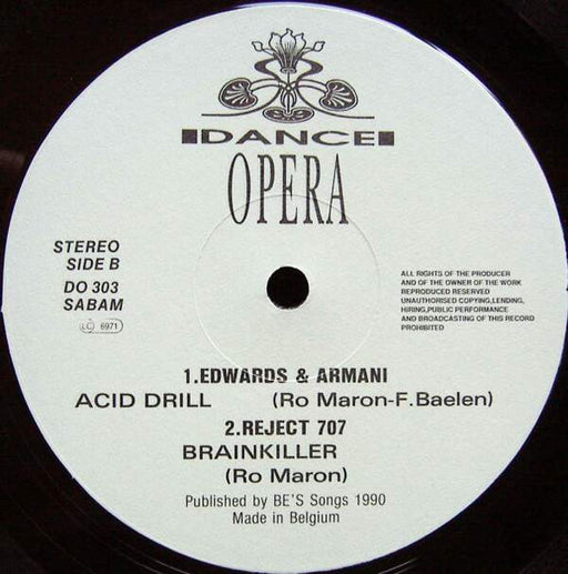 Little Little, Edwards & Armani, Reject 707 : Tickle Me / Oh La La La / Acid Drill / Brainkiller (12", Comp)