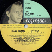 Frank Sinatra : My Way (LP, Album, Pic)