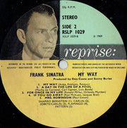 Frank Sinatra : My Way (LP, Album, Pic)