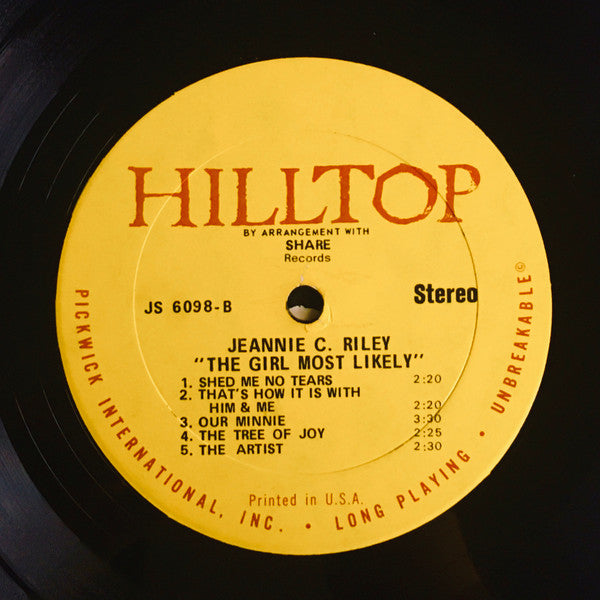 Jeannie C. Riley : The Girl Most Likely (LP, Comp)