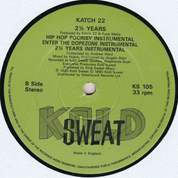 Katch 22 : Hip Hop Pocrisy (12")