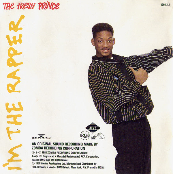 DJ Jazzy Jeff & The Fresh Prince : He's The DJ, I'm The Rapper (CD, Album)