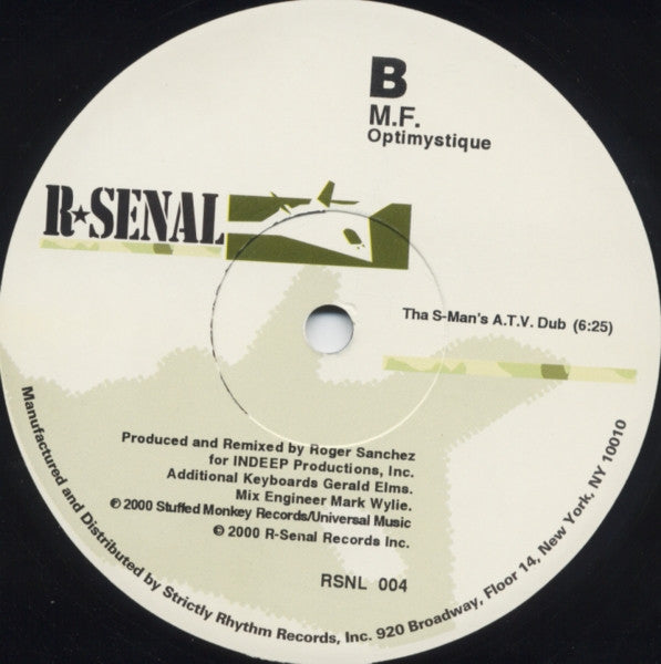 M.F.* : Covert OPS: Vol 1 - Optimystique (12")