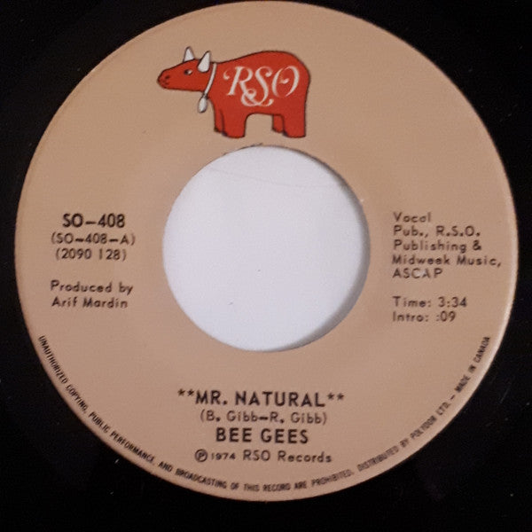 Bee Gees : Mr. Natural (7", Single)
