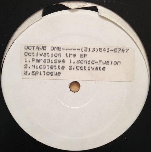 Octave One : Octivation - The EP (12", EP, W/Lbl)