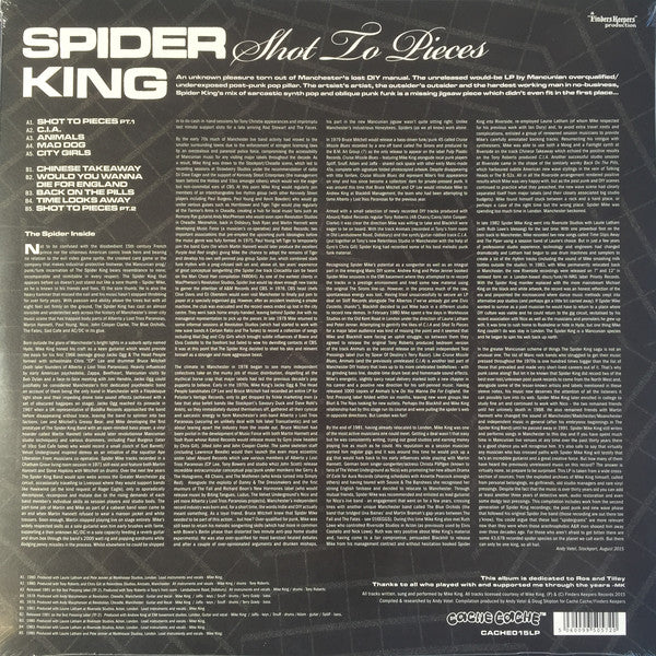 Spider King : Shot To Pieces (LP, Album)
