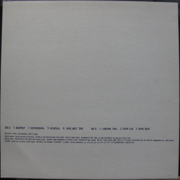 Attica Blues : Blueprint (12", Promo)
