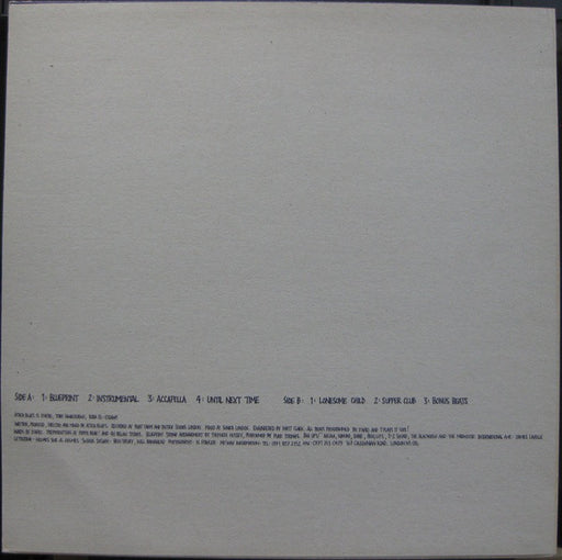Attica Blues : Blueprint (12", Promo)
