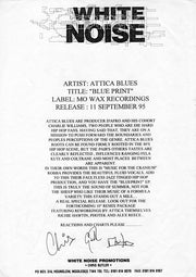 Attica Blues : Blueprint (12", Promo)
