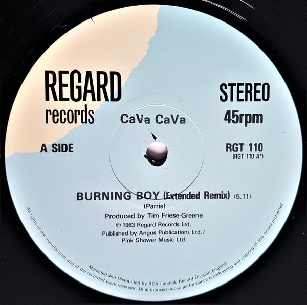 CaVa CaVa : Burning Boy (12")
