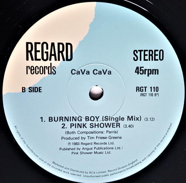 CaVa CaVa : Burning Boy (12")