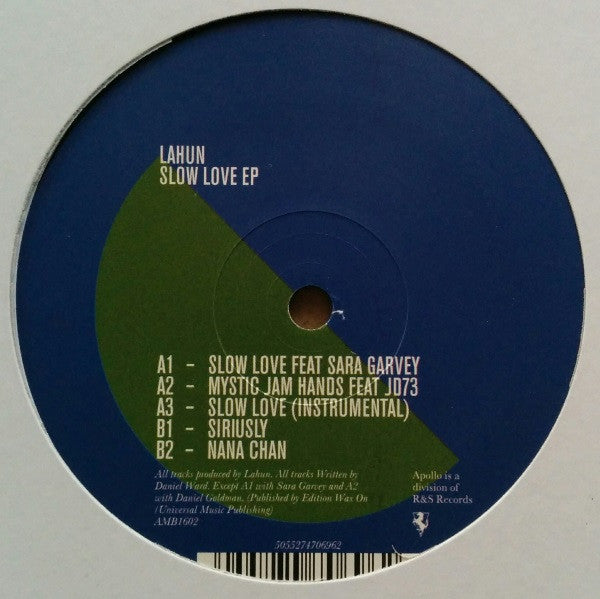 Lahun : Slow Love EP (12")
