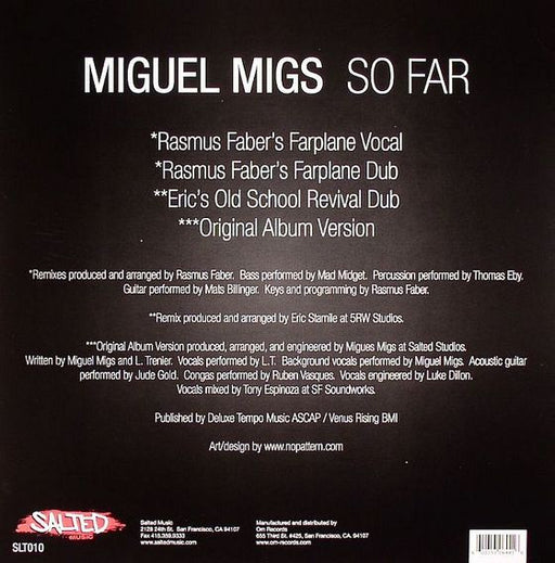 Miguel Migs : So Far (12")