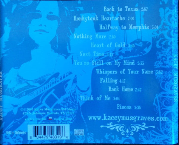 Kacey Musgraves : Kacey Musgraves (CD, Album)