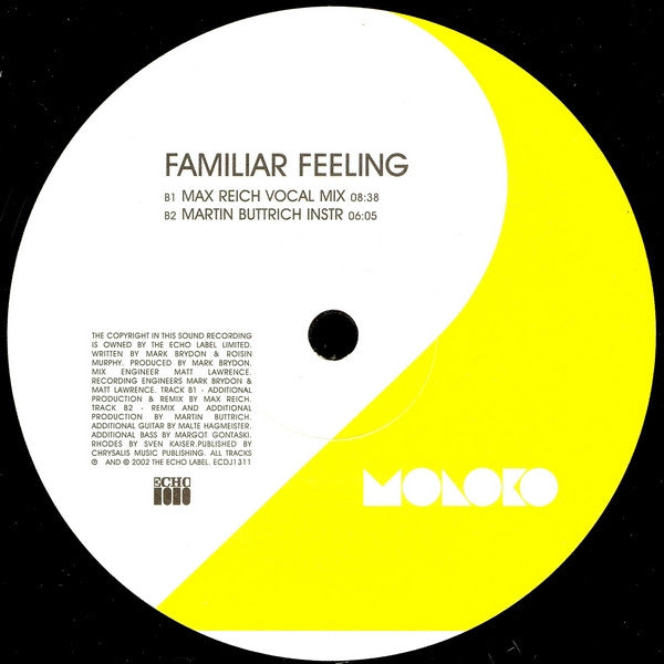 Moloko : Familiar Feeling (2x12", Promo)