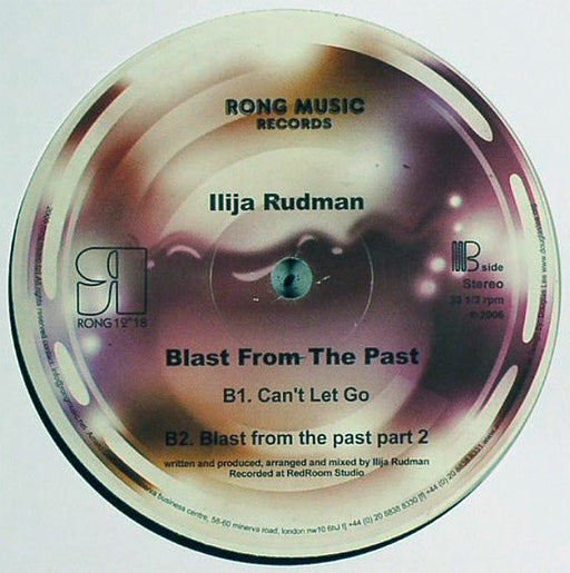 Ilija Rudman : Blast From The Past (12")