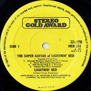 Lightnin' Red : The Super Guitar Of Lightnin' Red (LP, Album, USA)