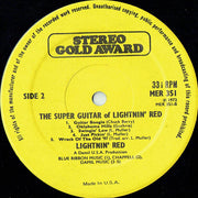 Lightnin' Red : The Super Guitar Of Lightnin' Red (LP, Album, USA)