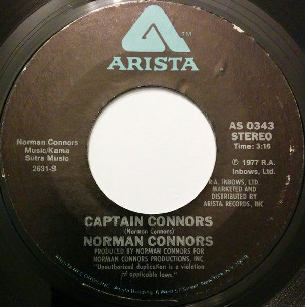 Norman Connors : This Is Your Life / Captain Connors (7", Single)