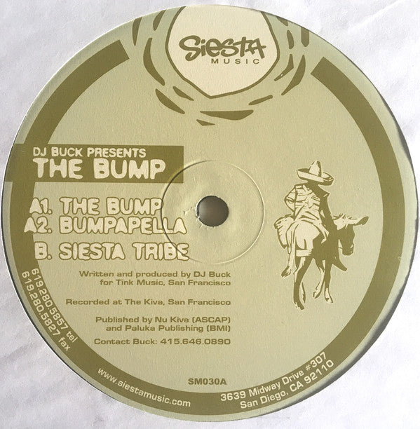 DJ Buck : The Bump (12")