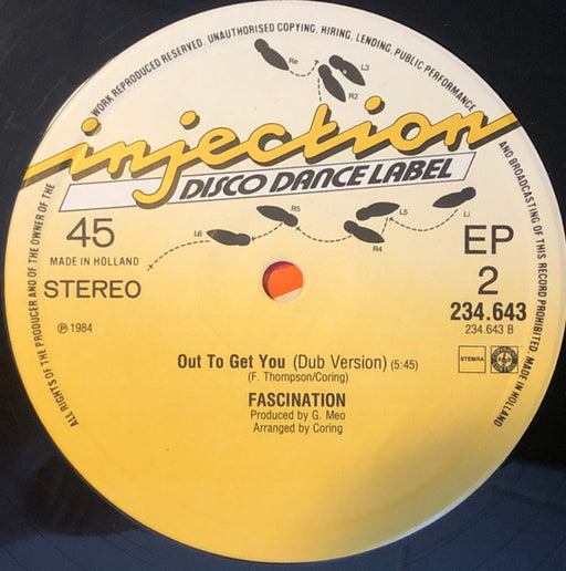 Fascination (2) : Out To Get You (12")