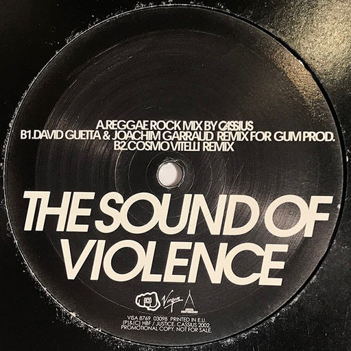 Cassius & Steve Edwards : The Sound Of Violence (12", Promo, #2)