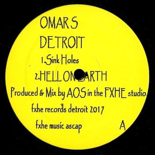 Omar-S : Hit It Bubba (12")