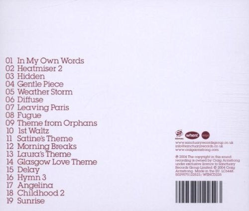Craig Armstrong : Piano Works (CD, Album, Enh)